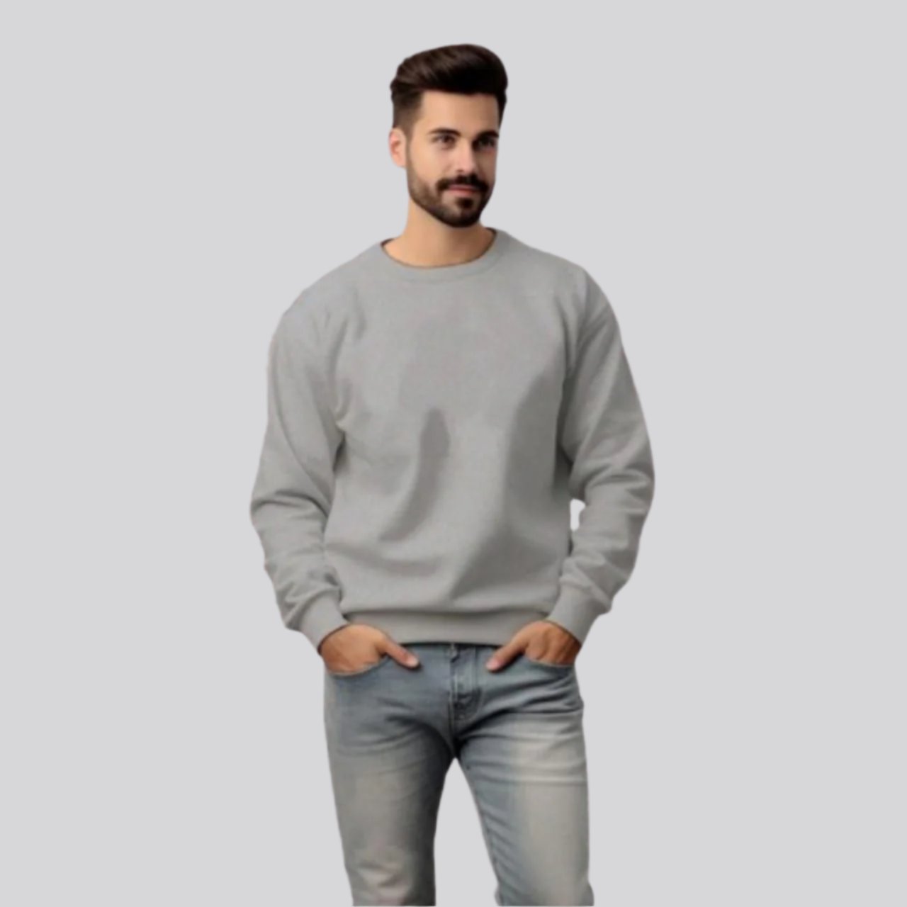 Simple Winter Sweatshirt – Fleece Comfort with FREE Delivery!"