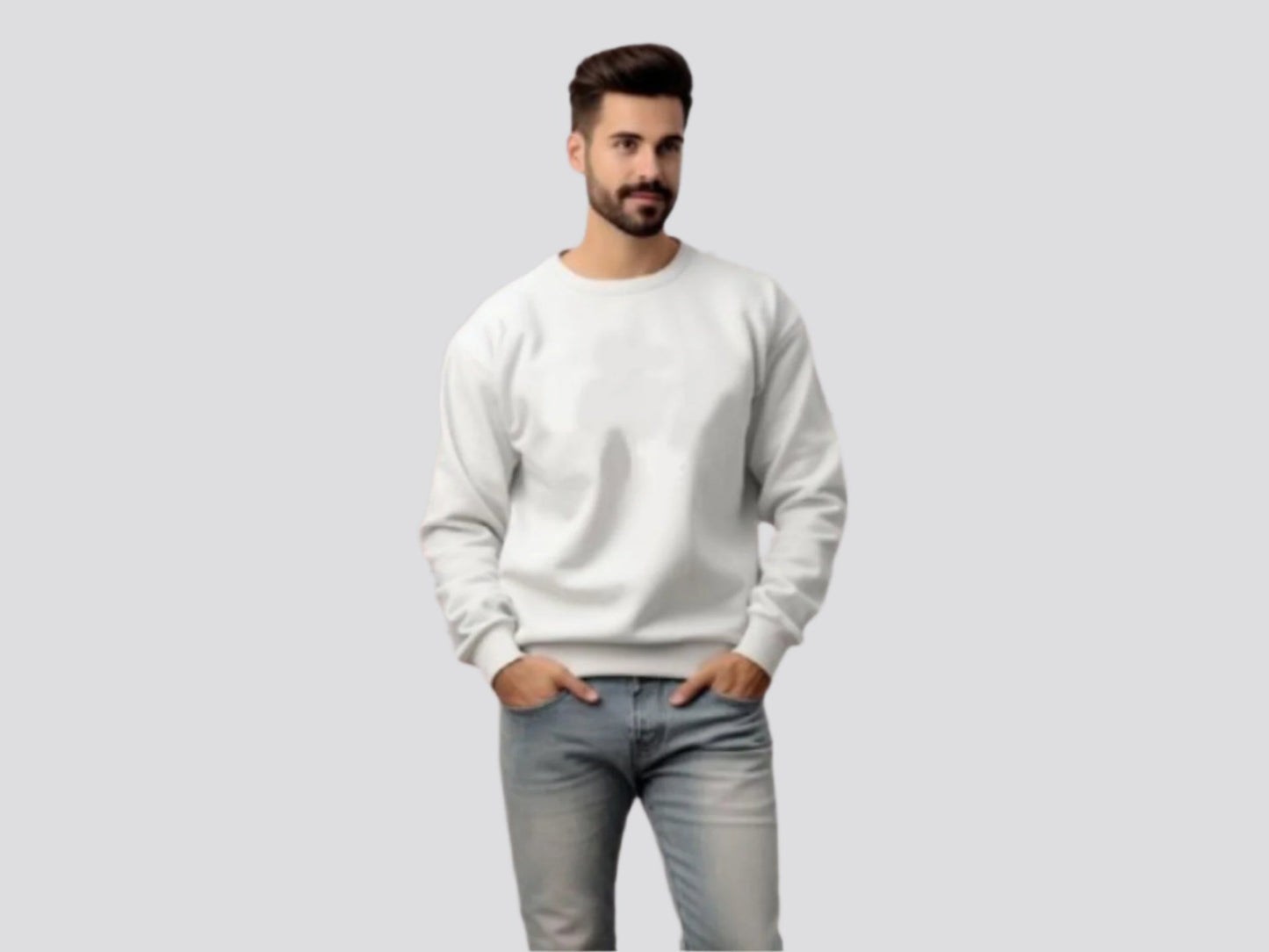 Simple Winter Sweatshirt – Fleece Comfort with FREE Delivery!"