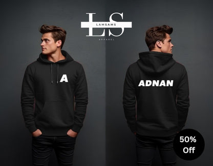 🔥 Men's Winter Arrival – Customized Winter Hoodie ❄✨ | 50% OFF!