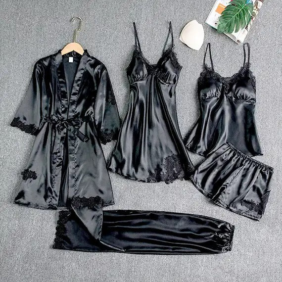 5 piece night suit for women's and girls wear