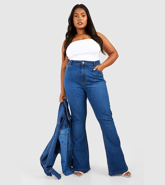 Butt Shaper Stretch Flared Jeans