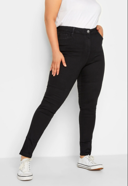 Curve Black Skinny Stretch AVA Jeans