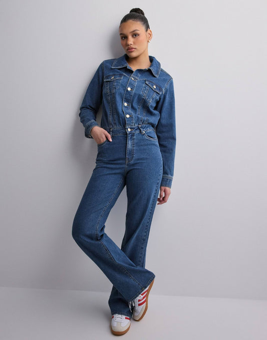 Denim Jump Suit